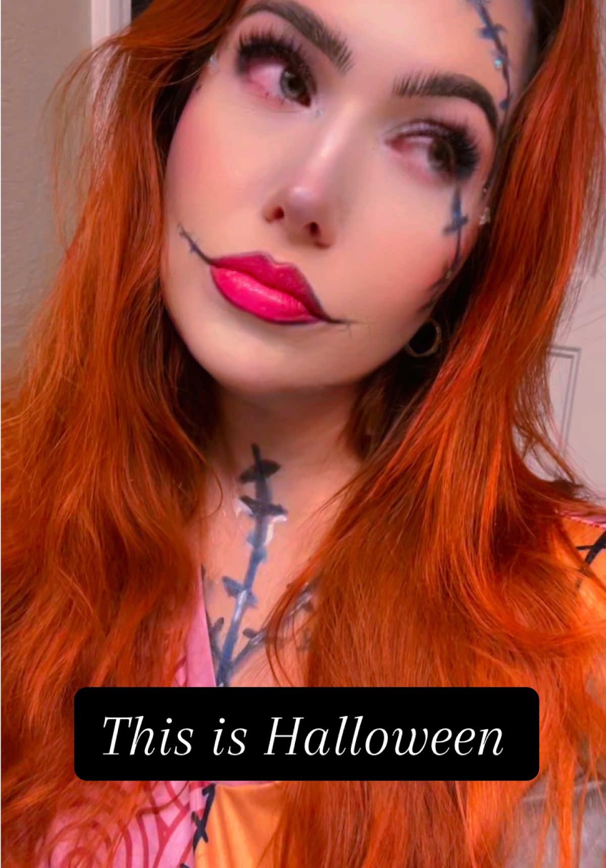 This is Halloween, and I’m the Pumpkin Queen, Sally #halloween #nightmarebeforechristmas #pumpkin 