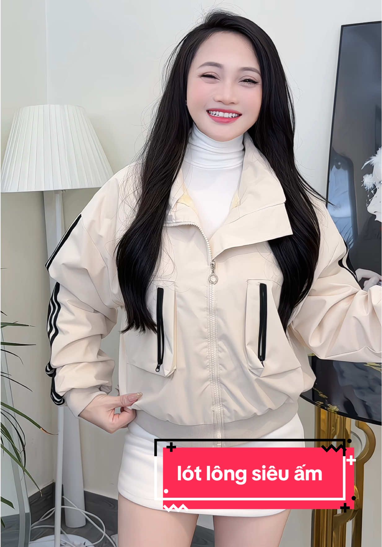 Áo khoác gió lót lông cừu siêu dầy siêu ấm #thethao #xuhuong #aophao #aogio 