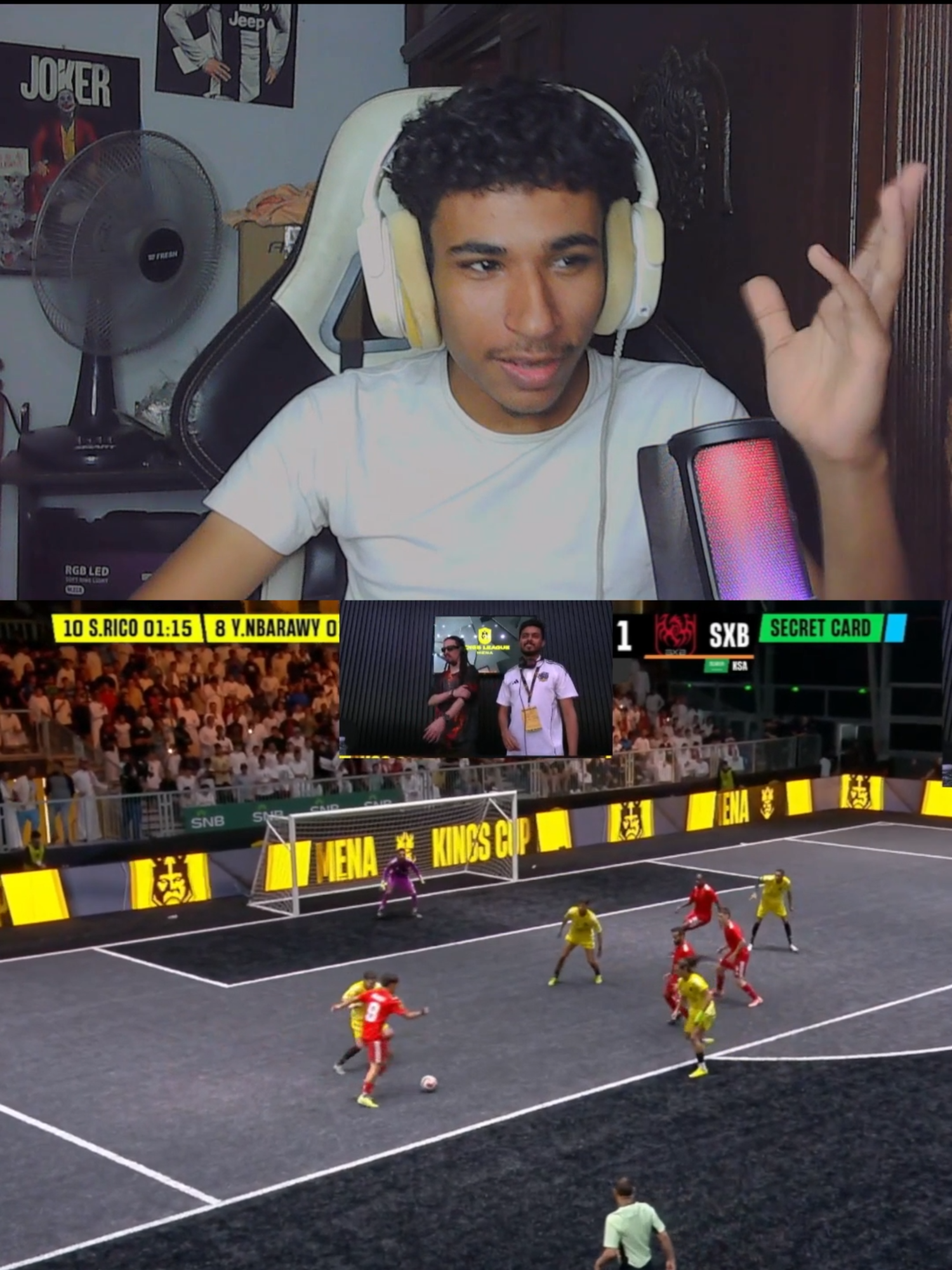 الظلم التحكيمي في مبارة تربون #tarboun #kingsleague #fyp