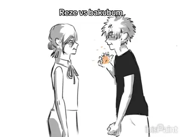 Bum with anger issues vs the literal embodiment of the fear of bombs… Reze end this fraud🤣🤣 Fake body idk #reze #bakugou #csm #mha #animation 