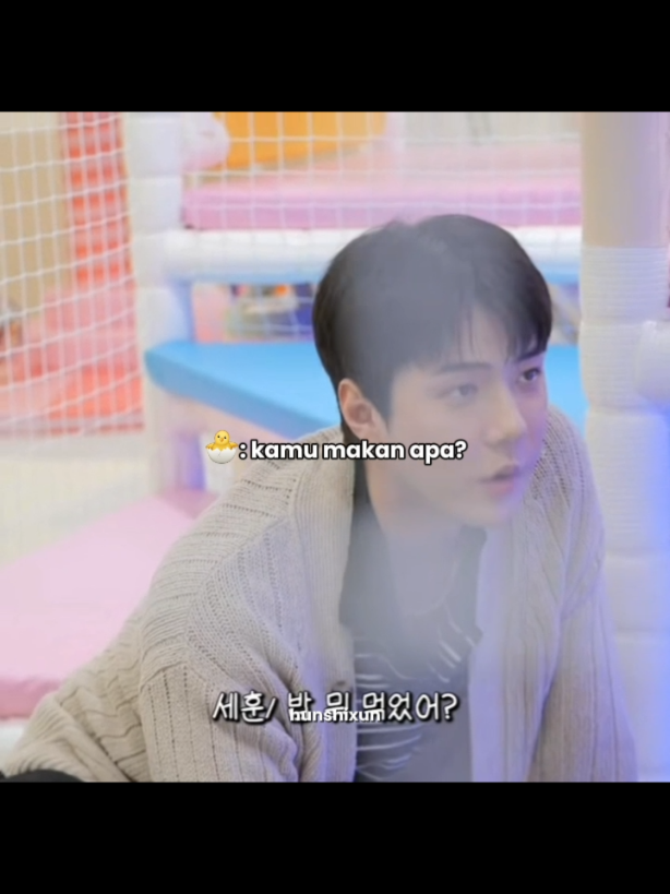 moment interaksi lucu sehun dengan baby yijin🤏👶 #sehun #ohsehun #exo #fyp #xyzbca 