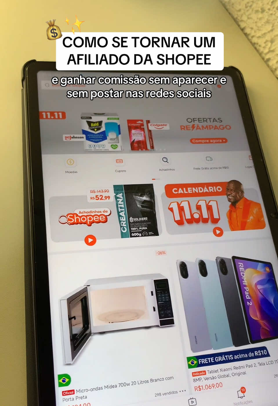 Aulão gratuito de como vender muito dentro da Shopee sem aparecer e sem ter que postar em redes sociais 😮‍💨💰💰 #afiliadoshopee #shopeevideo #shopee #afiliadosiniciantes #rendaextra 