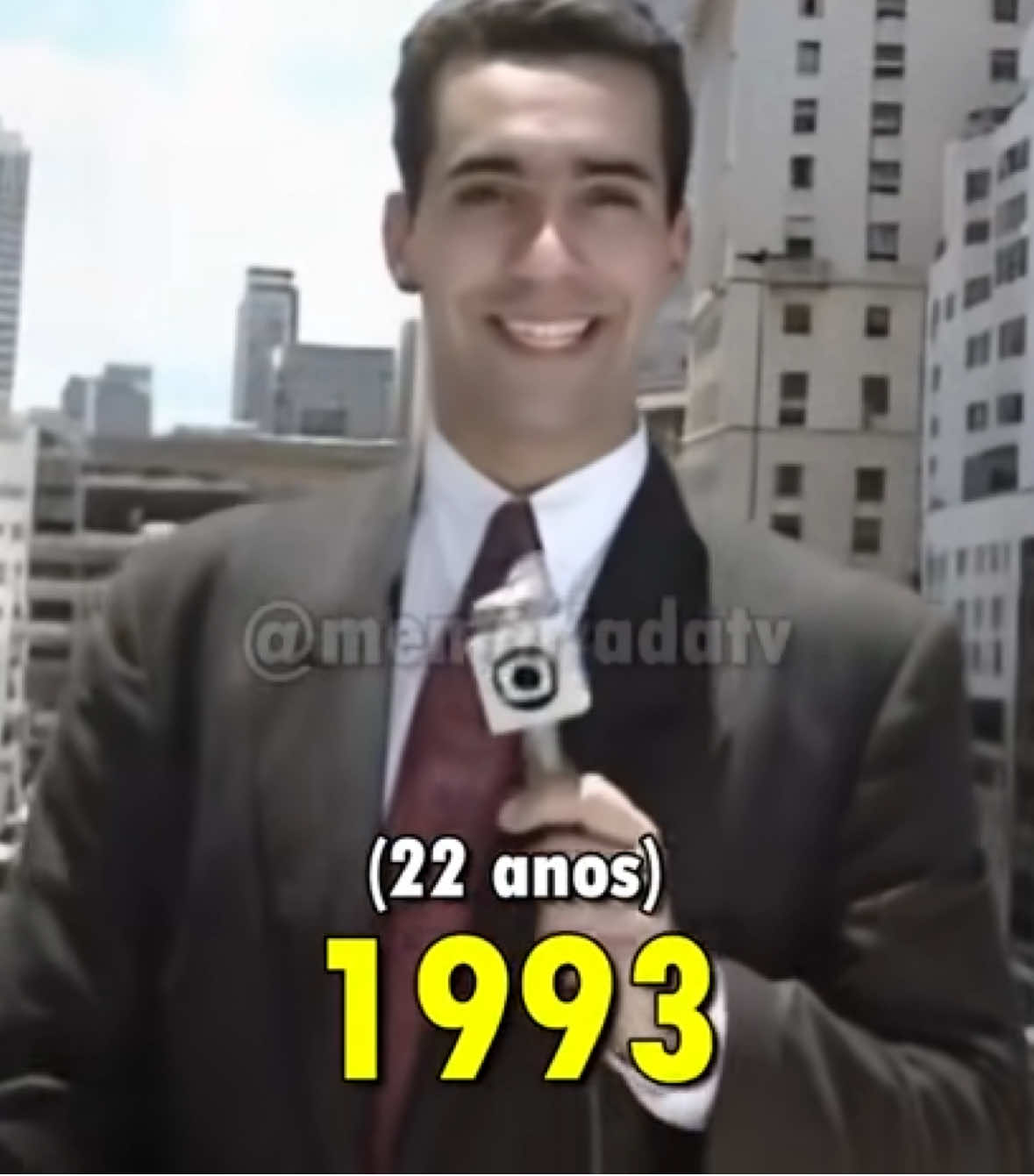 A Evolução de Cesar Tralli (1991 - 2025) #cesartralli #jornalnacional 