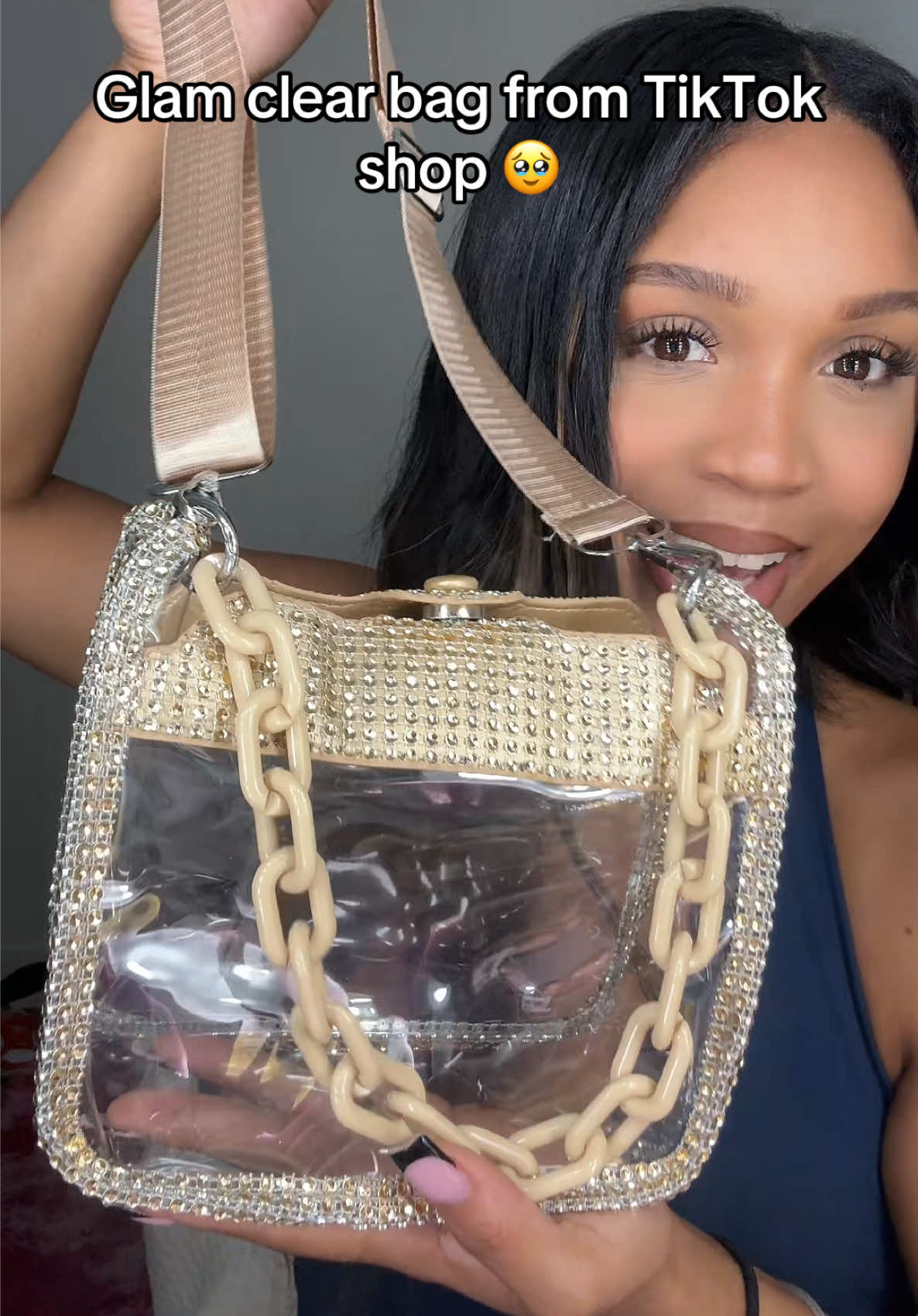 Cute Clear bag for sports arenas 