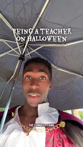 being a teacher during Halloween is one of the funniest times as a teacher because you get to go to school wearing your Halloween costume and you’re entertaining students all day. And then the amount of confidence you build up because of all this is immaculate. You walk around in a costume and you just don’t care what people think you don’t care what you’re wearing, it is such a confidence booster. #halloween #teachersoftiktok #teachertok #teacher  