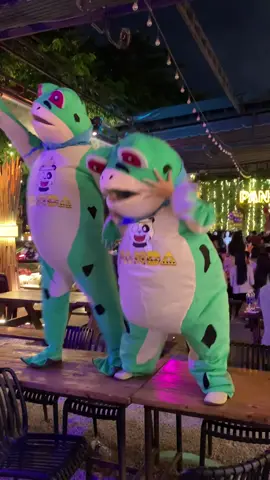 Đặt bàn qua nhảy với 🐸 i nò ☺️☺️#pandanuong #151phamvandong #quannhau #nhauvui 