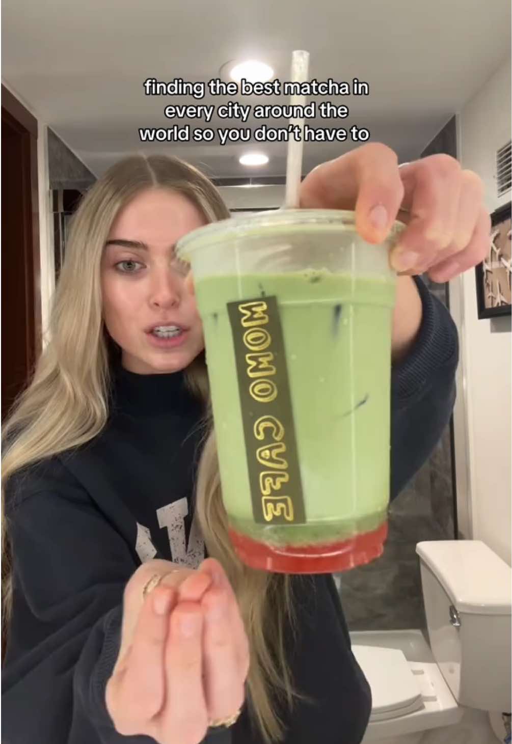 📍Momonoki Cafe in Atlanta, GA   I will absolutely be trying the rest of the menu to see what other creations they have 👀 & yes I mean EVERY city 😜#matcha #Foodie #review #flightattendant #food 