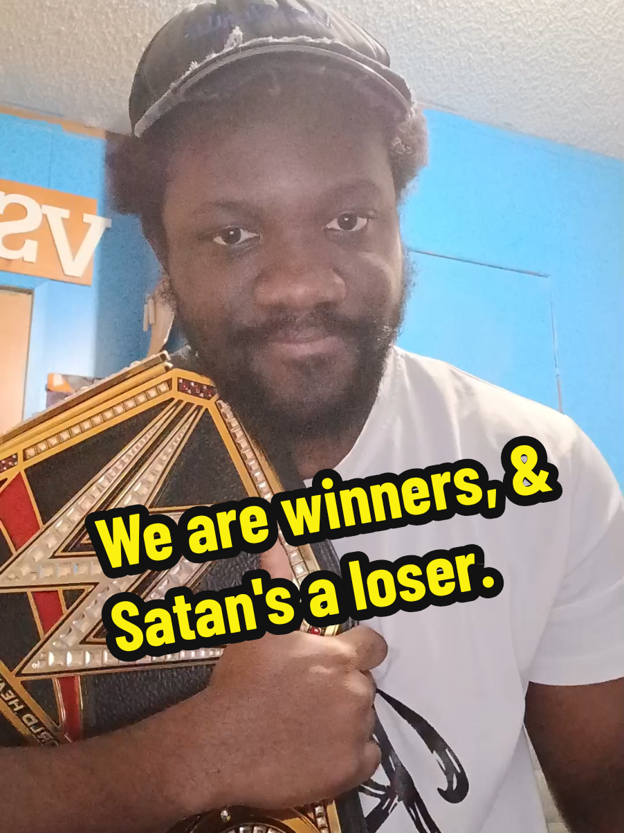 We are winners, & Satan's a loser. &, he'll always be a loser. Hey. That's the name of my new song. #Winners #SatanIsALoser #ImAWinner #VaDonteWilliams #satansucks 