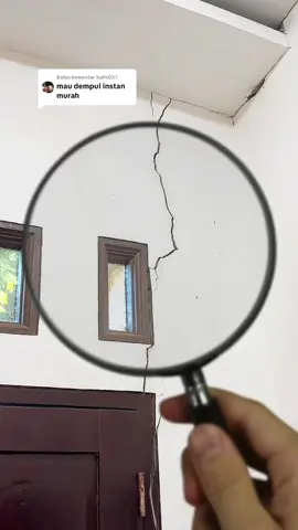 Membalas @bulls037#dempul #dempuldinding #dempultembok #dempulinstan 