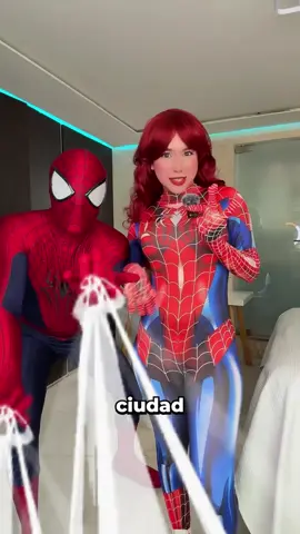 Spiderman y yo estamos listos 🕷️❤️ #disfraz #halloween 