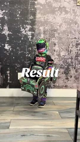 Final Result: Grave Digger Monster Truck Costume #DIY #monstertruck #boymom #halloweencostume #creatorsearchinsights 