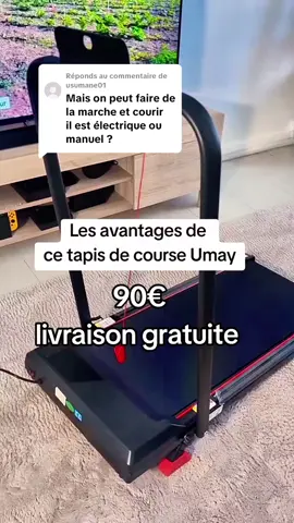 Réponse à @usumane01 ACTIVER LES COUPONS DE RÉDUCTION POUR L'AVOIR MOINS CHER. Tapis de course électrique ! #tapisdemarche #tapisdecourse  #offrespourtoi  #tiktokshopblackfriday 