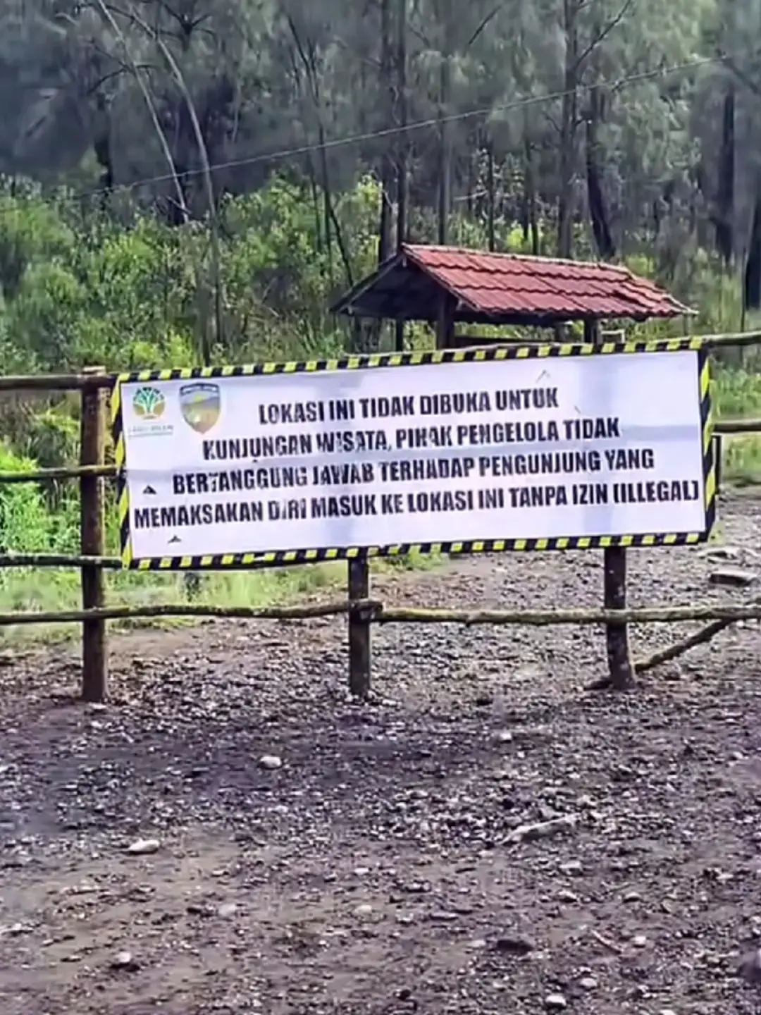 eh ditutup dah#kalipaitijen#kawahijen 