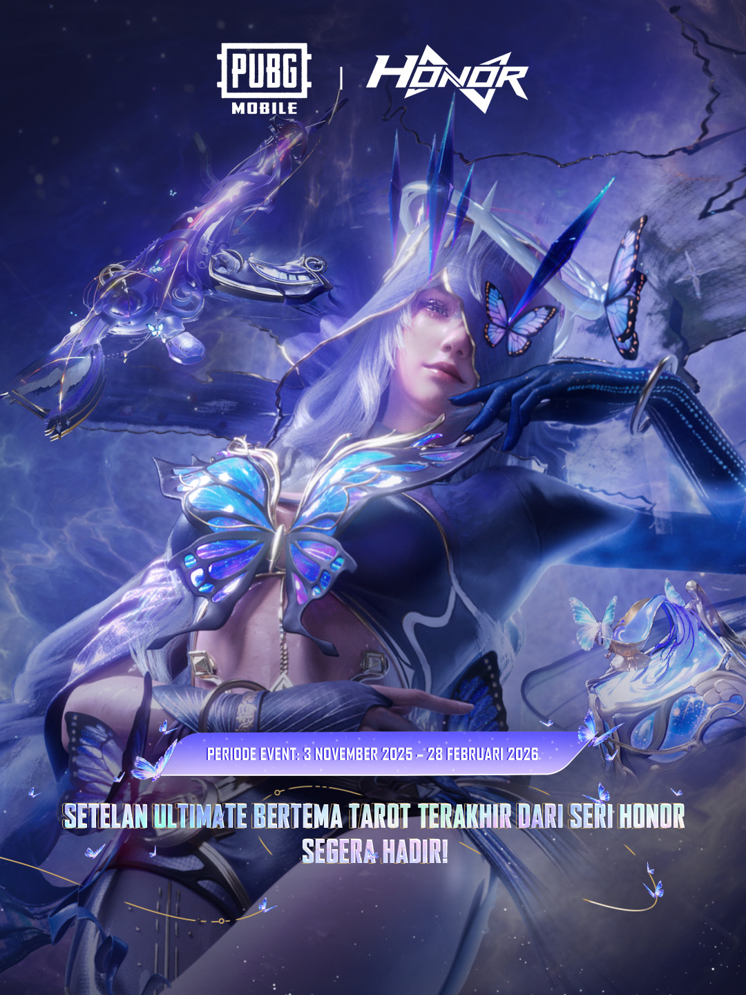♋ The Hermit's Chrysalis Set akhirnya datang 3 November ini! 🦋 Set terakhir dari seri tarot-themed Honor Series siap bikin lo tampil beda di battlegrounds! ✨ Bisa ganti dua bentuk sesuka hati 🏃‍♂️ Punya animasi lari & standby baru 🦋 Efek kupu-kupu yang keren banget! 🗓️ Tersedia: 3 Nov 2025 – 28 Feb 2026 Download Sekarang: https://pubgmobile.live/PUBGMTAROT400 #PUBGMTAROT400PV #PUBGMOBILE #GamingOnTikTok #WhatToPlay #PUBGMMONETIZE