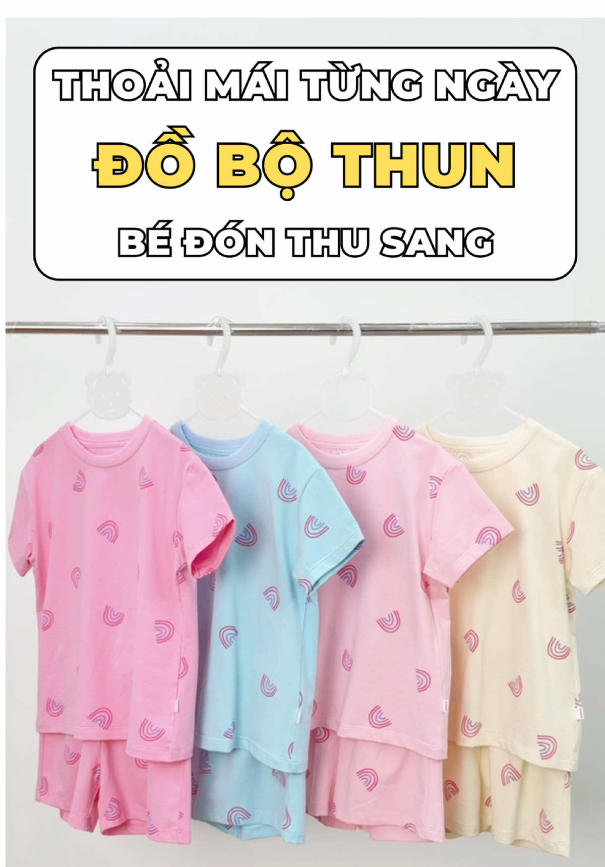 Bé thoải mái mỗi ngày với đồ bộ thun form rộng trong thời tiết thu sang #baababy #thoitrangtreem #xuhuong #thoitrang #fyp 