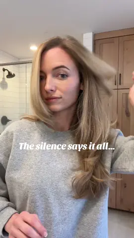 If you know me personally, im not speechless very often #newhairtool #blowout #hairtok 