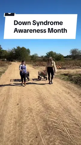 Today wraps up Down Syndrome Awareness Month, but for me, celebrating Danielle and spreading awareness is something I do every single day. Being her brother has taught me that Down syndrome doesn’t define her, it’s just one part of who she is. Danielle’s joy, strength, and resilience inspire me daily and remind me why awareness and inclusion matter so much. Let’s keep the conversation going, not just in October, but all year long. 💛💙 Because at the end of the day, the only disability in life is a bad attitude. #DownSyndromeAwareness #DownSyndrome #AssumeThatICan