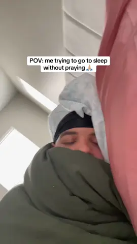 I literally can’t go to sleep without praying first. Might just be a me thing idk 😂 #fyp #christiantiktok #bible #jesusisking #blessed 