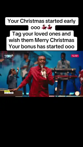 Your Christmas started early ooo 💃🏾💃🏾 Tag your loved ones and wish them Merry Christmas  Your bonus has started ooo #hallelujahchallenge2025🥳🥳🥳 #hallelujahchallenge2025 #pastornathanielbassey #nathanielbassey #HallelujahChallengeTestimony 