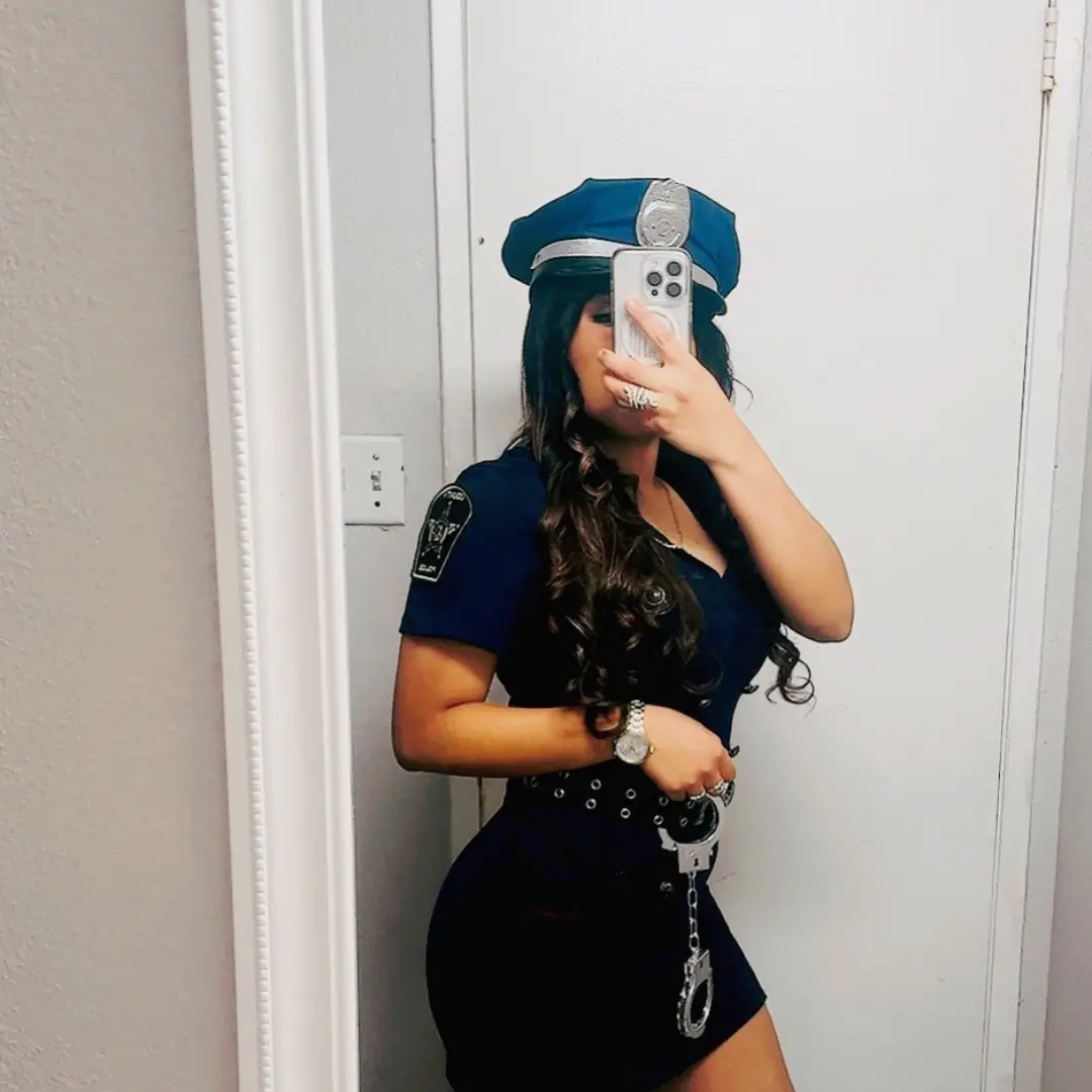 #disfrazhalloween #🖤 #😍❤ #👮‍♀️ #parati 