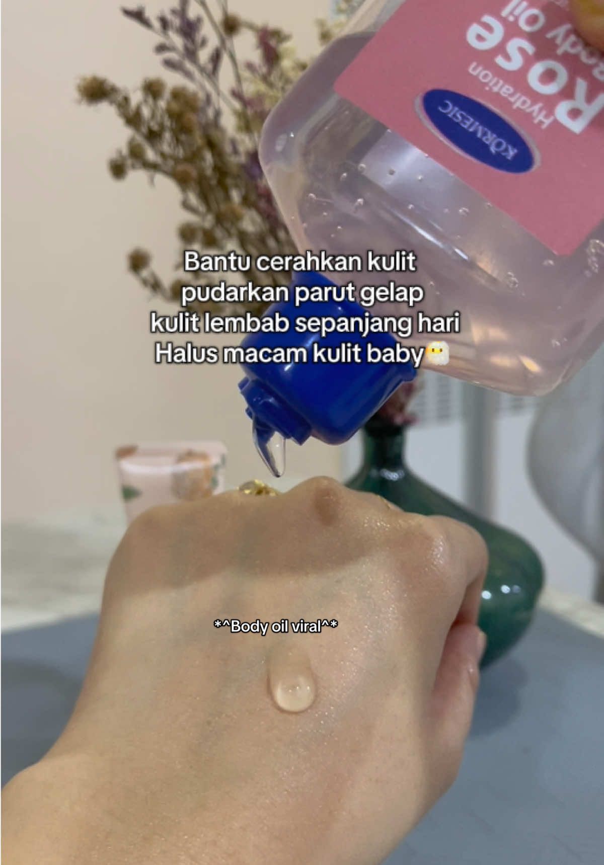 Body oil pilihan ramai TENGAH ON SALES SEKARANG 🤑💨 #bodycare #bodyoil #kormesic #kulitlembab #mencerahkan 