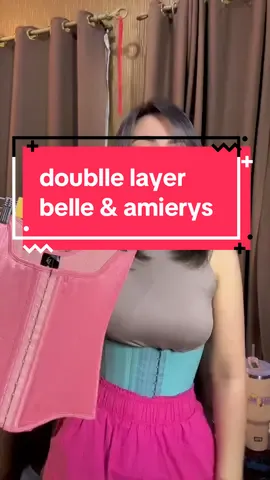 doublle layer latex belle& amierys #korsetperutbuncit #korsetlatex25tulang #korsetlatex#korsetviral #cikor 