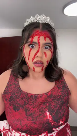Happy Halloween 🎃 #carrie #halloween #transition #costume #scary 