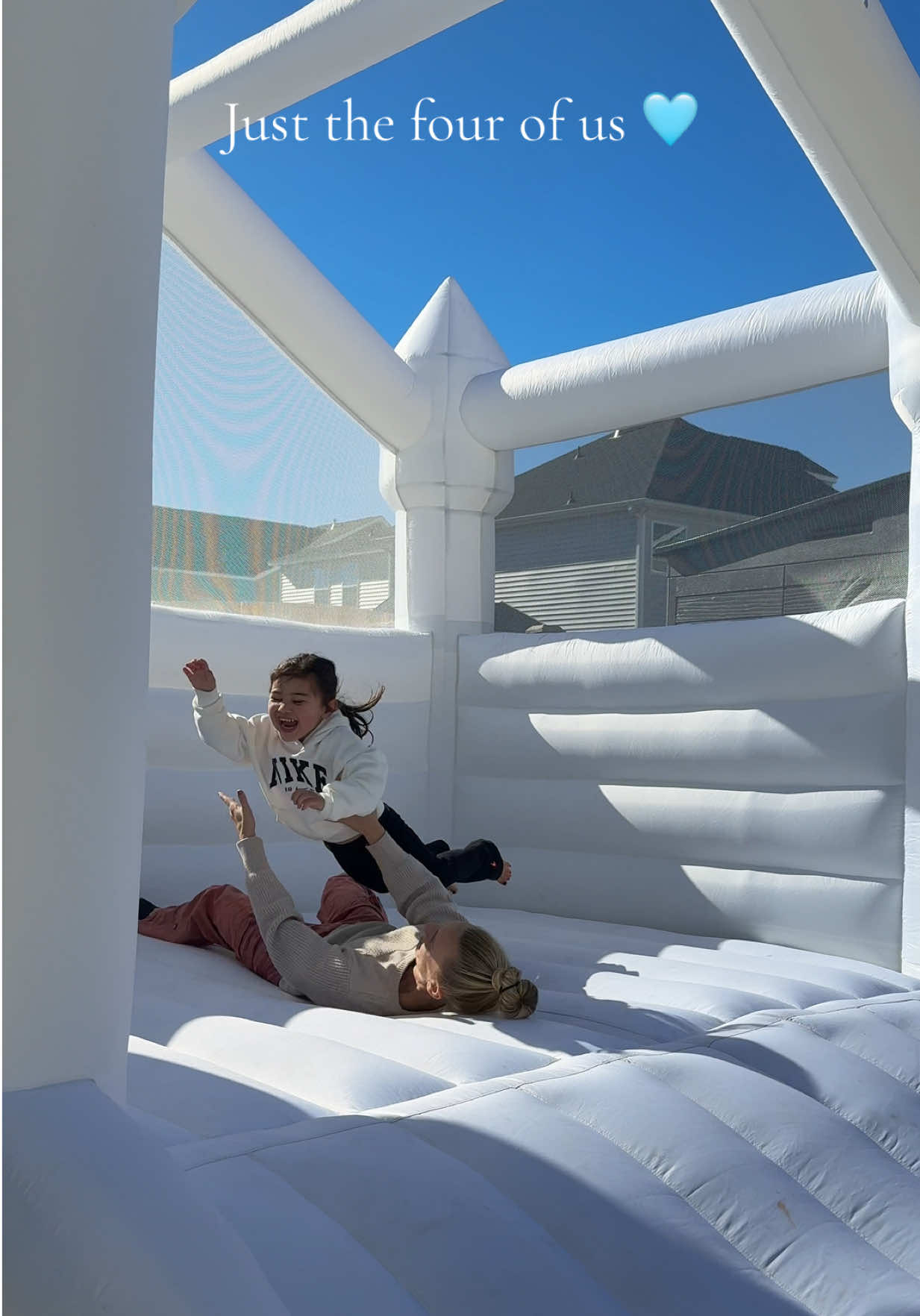 Just two moms and their growing family 🩵  #fertilityjourney #lesbiancouple #wlw #fypシ #🏳️‍🌈 