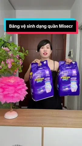 Trả lời @Cindy Thuỷ Tích Cực Băng vệ sinh dạng quần Misecr (30 miếng), chống tràn 360°, thoáng khí, phù hợp sử dụng ngày và đêm dành cho phụ nữ mang thai và sau sinh, Thích Hợp Cho Phụ Nữ #cindythuytichcuc #bangvesinh #quanbangvesinh #bangvesinhdangquan 