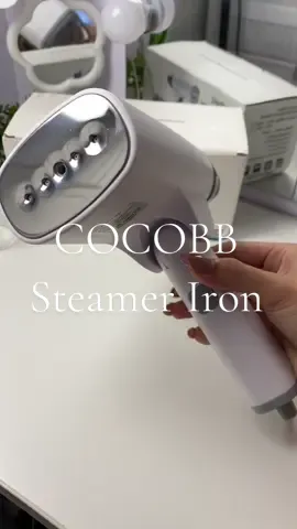 Cocobb handheld steamer iron!✨ #cocobb #handheldsteameriron #steameriron #fyp 