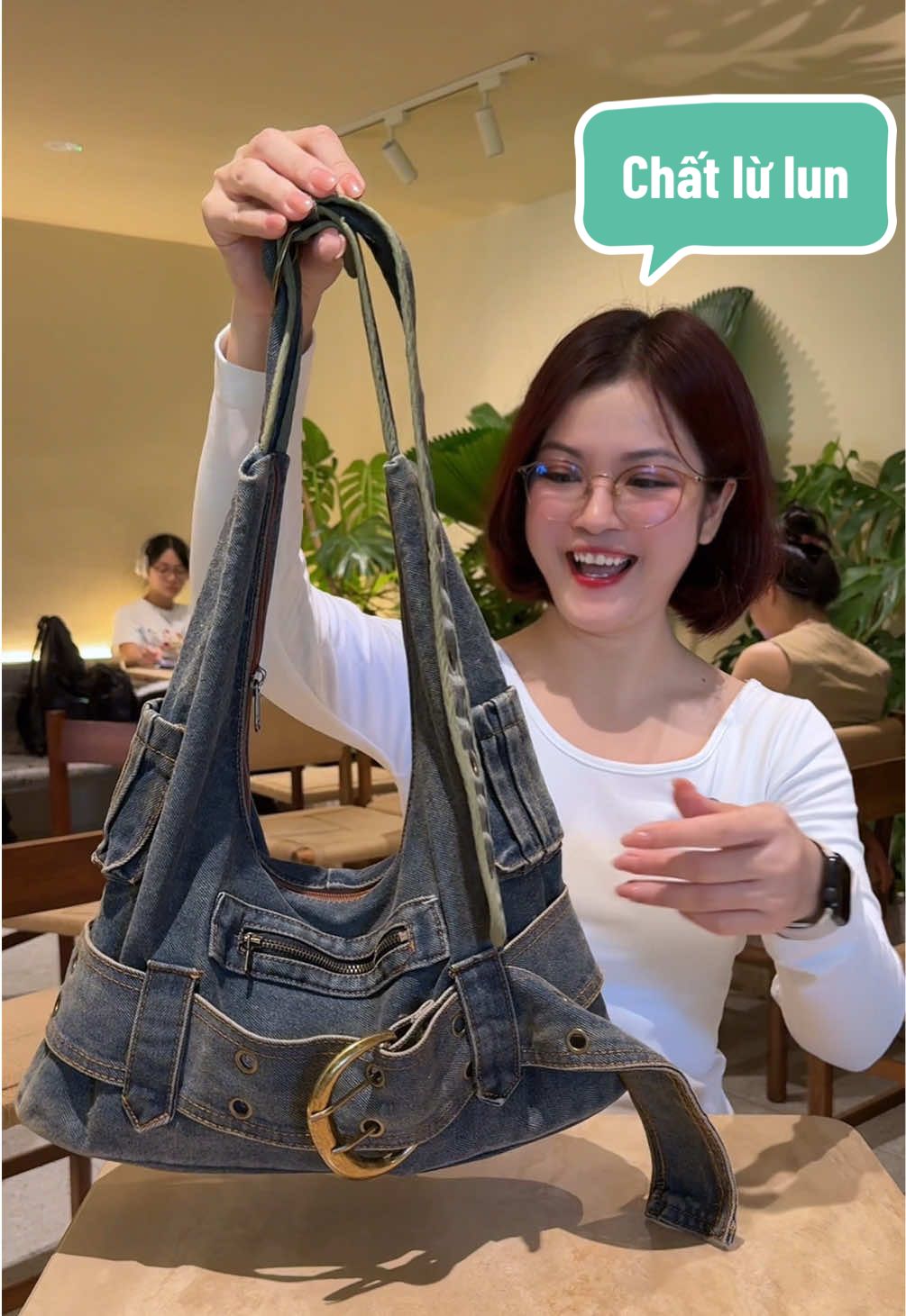 Túi Jean denim y2k cổ điển chất lừ luôn mấy Ní ơi #tuixachnu #tuihottrend #ytyty8386 #tuijean #tuikepnachnu 