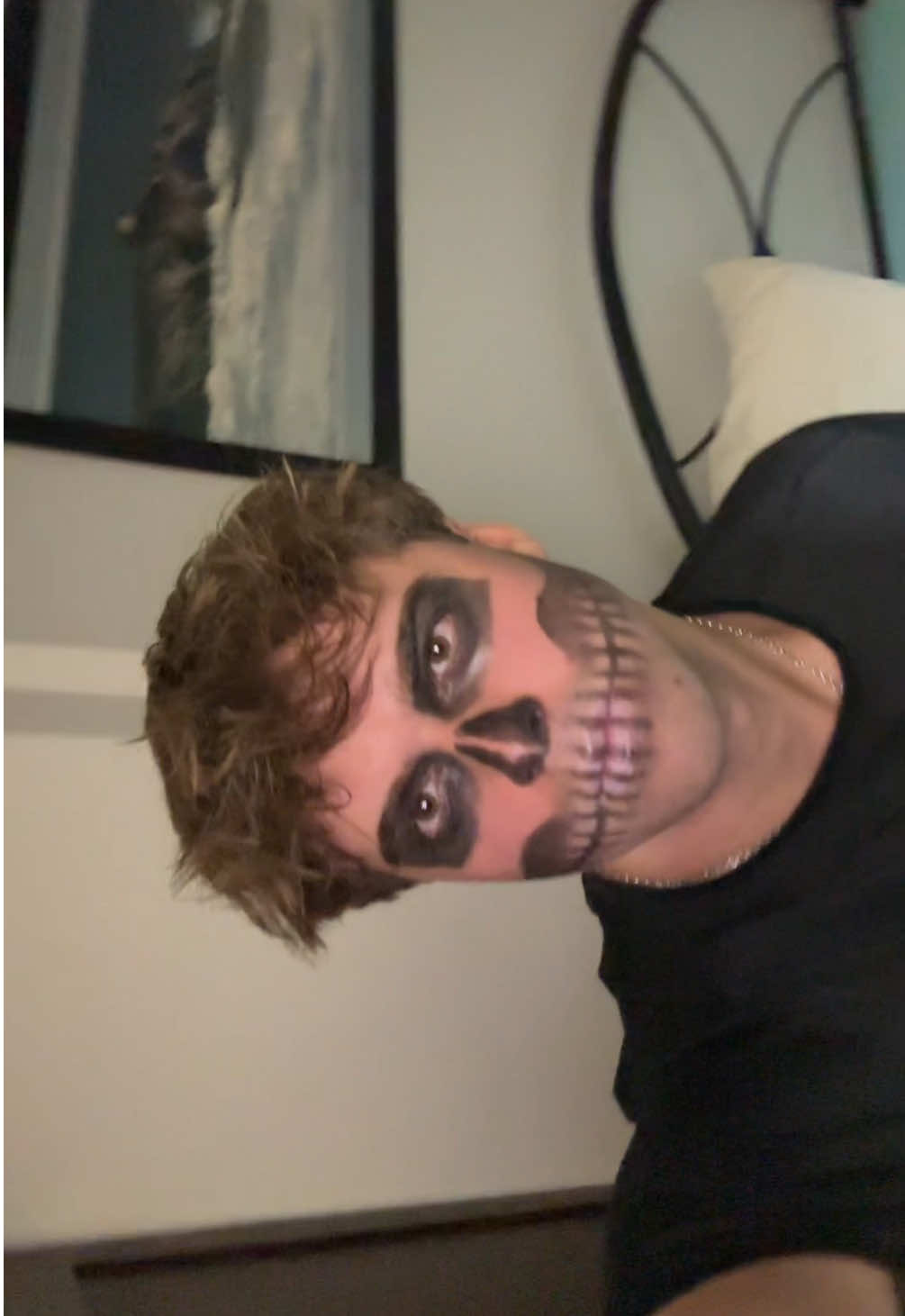 #skeleton #makeup #halloween #fyp 