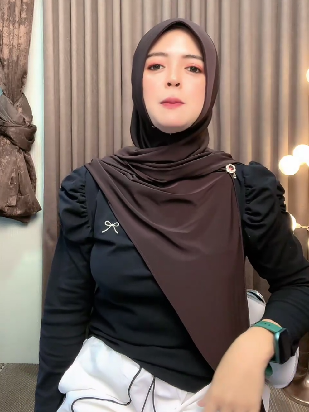 HIJAB SEGI 3 INSTAN SOFTPAD ANTEM TERBARU #tiktoklive #livehighlights #hijabterbaru #wibgajian #hijabsegitiga 