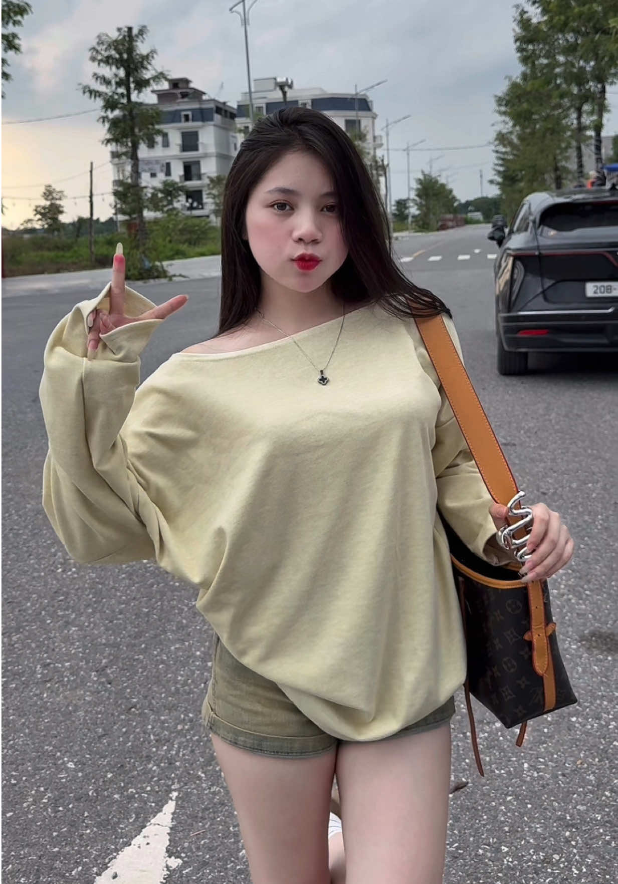 Sao lại có cái màu áo xinh dậy trời