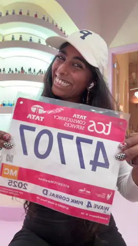Marathon mani & BIB REVEAL ✨ Auto correct did me dirty 😭 Feeling supercharged for the big day! @TCS New York City Marathon @Shop Chillhouse  #preethisdiary #nycmarathon #marathonmani #nailart #nailinspo 
