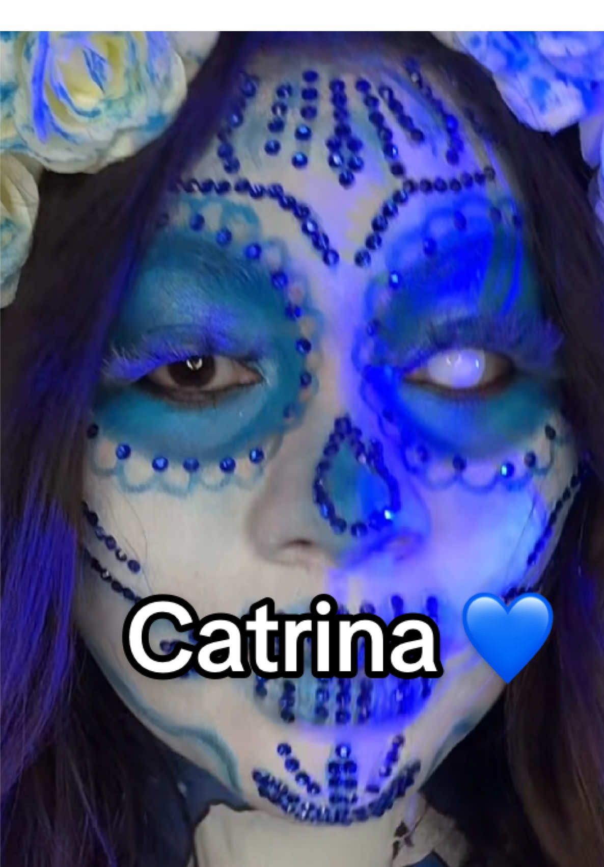💙#halloween #31  #catrina #diademuertos 