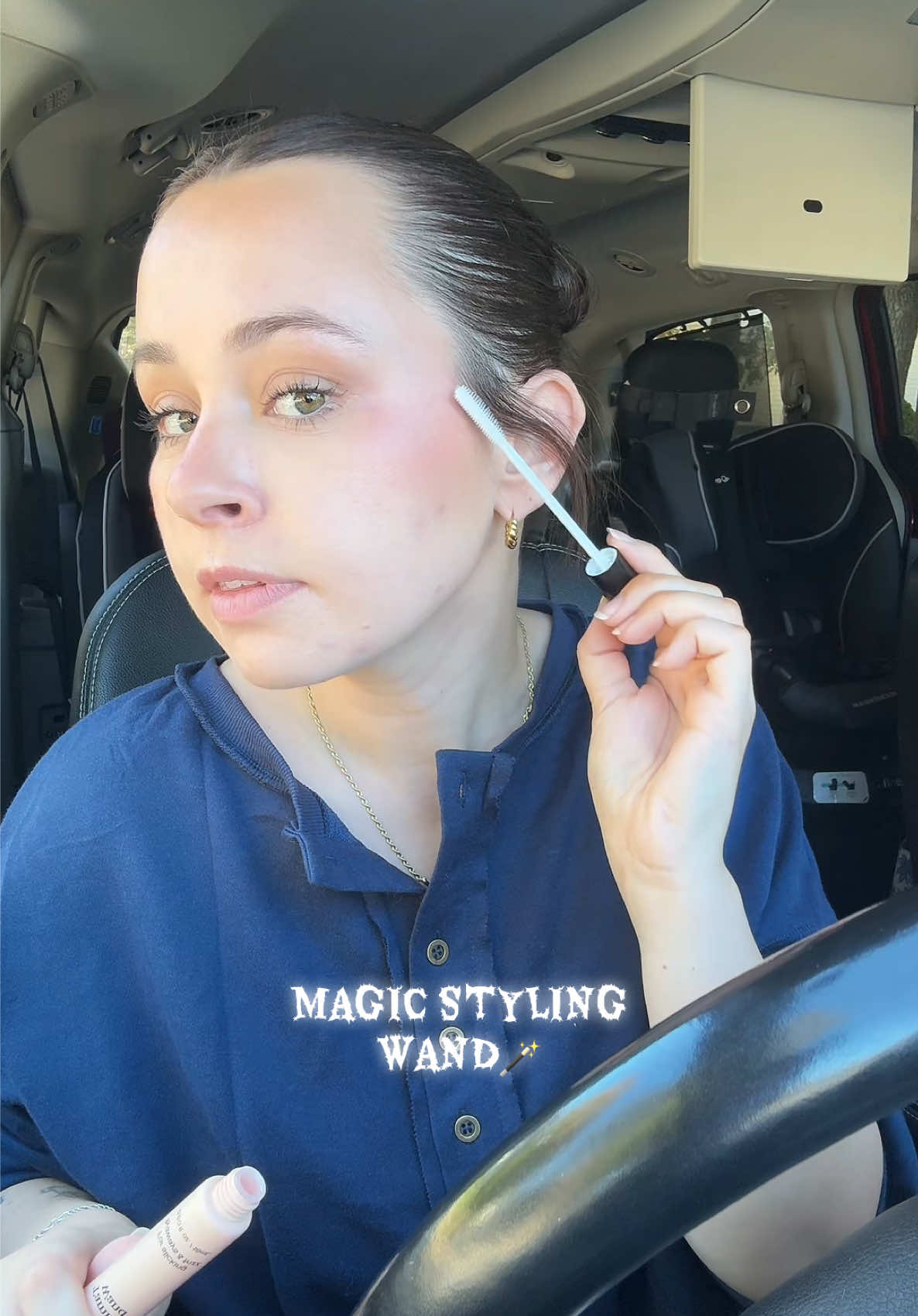 I love this so much #hairtok #slickback #postpartum #foryou #hair 