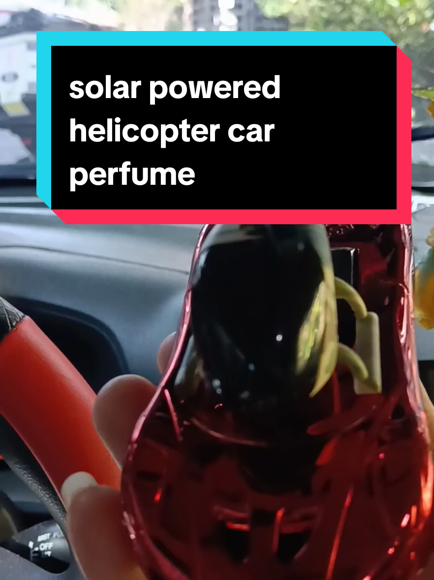 solar powered helicopter car perfume #solarhelicoptercarperfume #carperfume #tiktokviralvideo #carperfume #tiktokshopph 