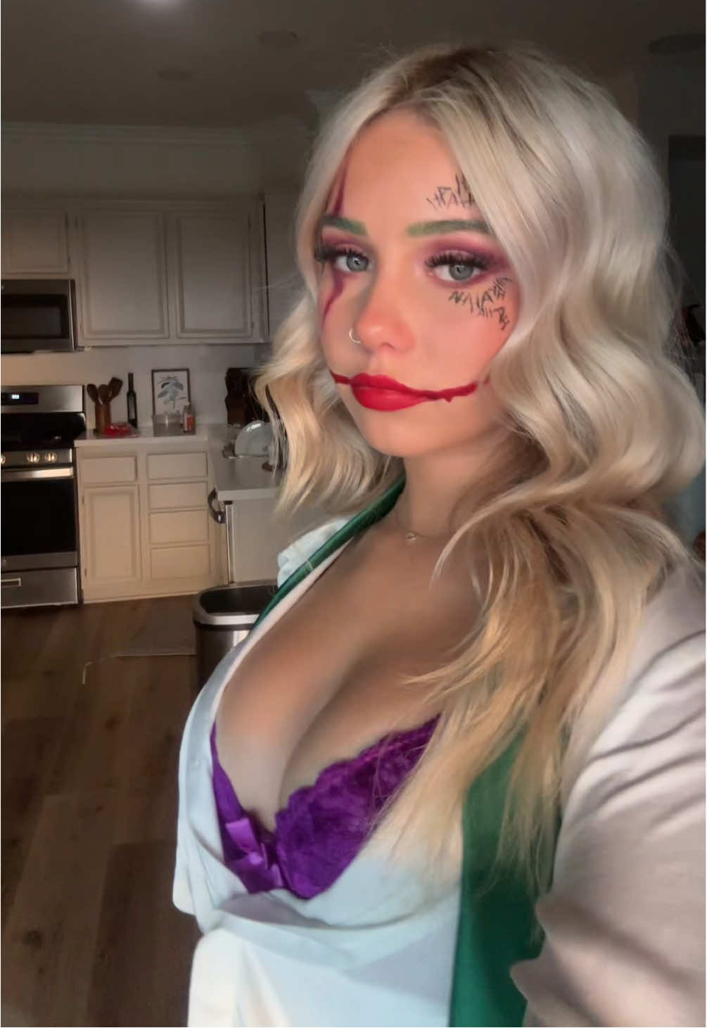 I’m black n blue #fyp #halloween #joker 