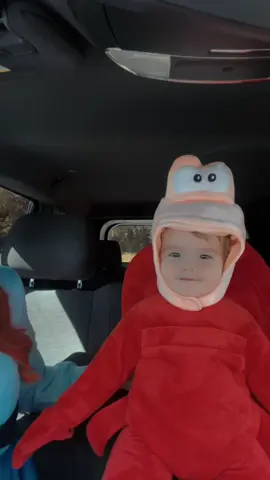 My biggest blessing and best friend ❤️ #halloween #sebastian #littlemermaid #boymom #fyp 