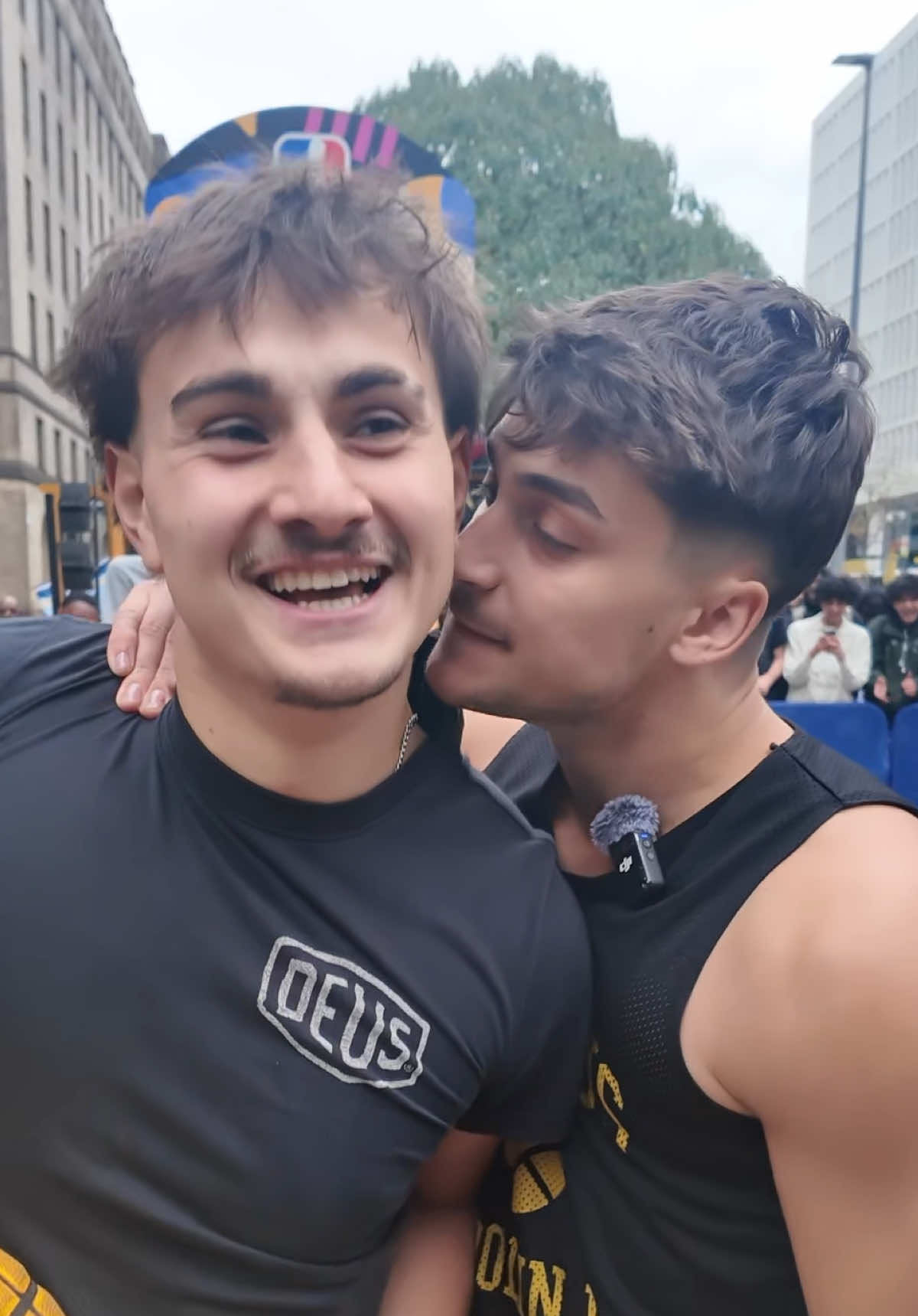 MK From Temu Said He Was Gonna Get In My Head This 1v1🤣 #streetball #basketball #mattkiatipis 