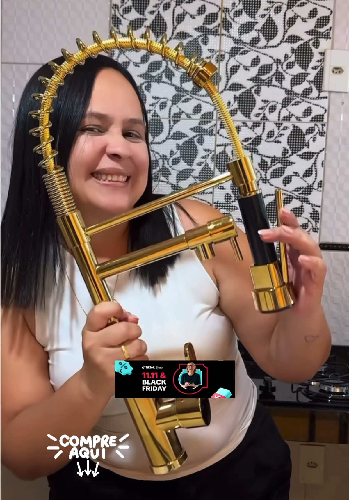 Torneira Gourmet #fyp #torneira #reforma #cozinha #ofertas 