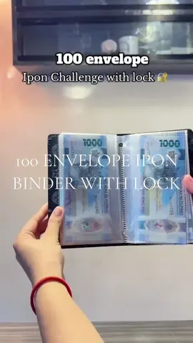 Walang mag babagong taon kung hindi ka pa rin nag iipon! Kaya bumili kana nitong ipon binder na with lock super safe ang pera mo dito! 