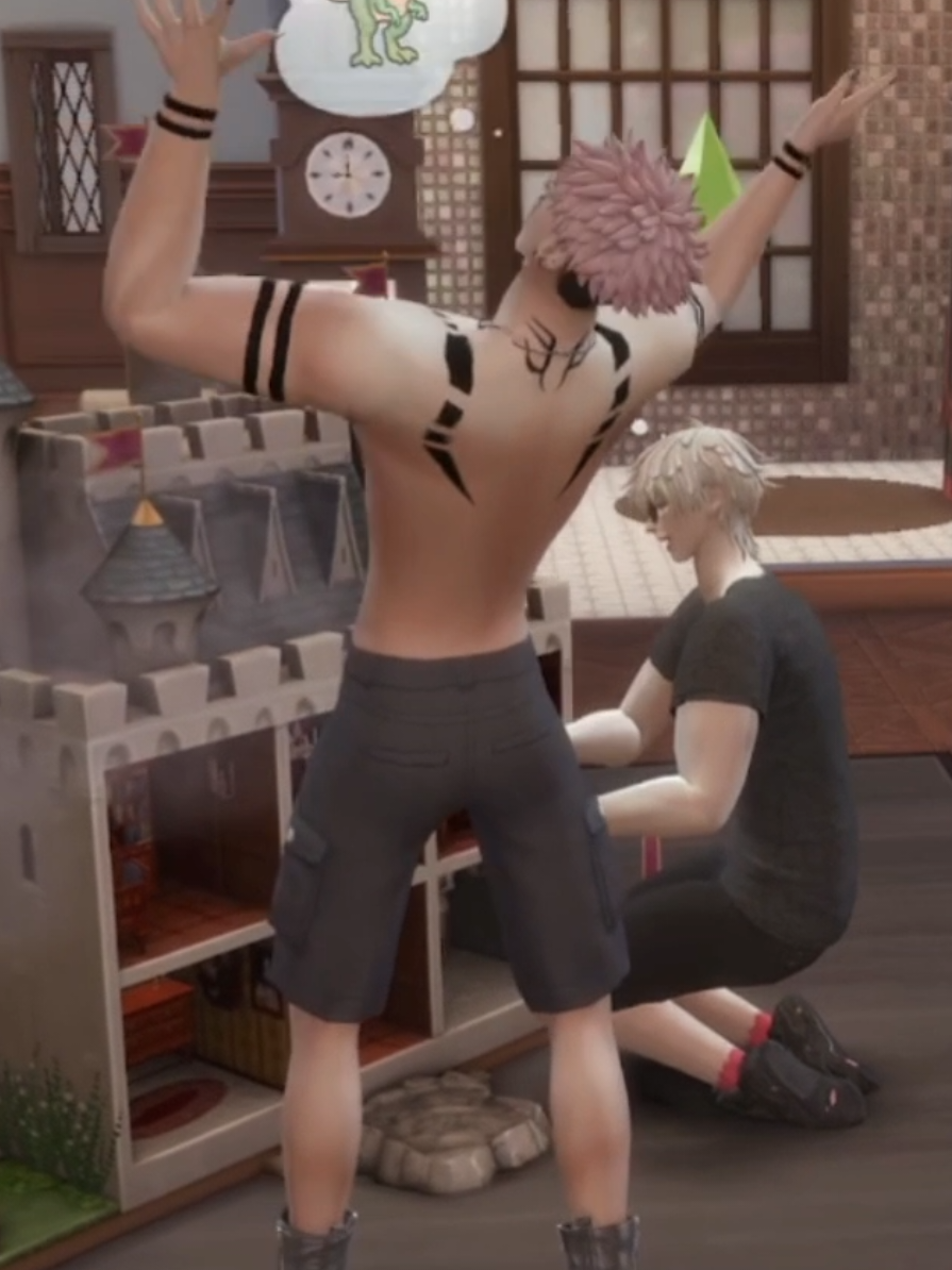 No le gusta la gente feliz a Sukuna #jujutsukaisen #jjk #sims4 #fyp  #foryou 