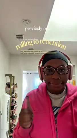 This takedown is focused more on  maintaining my hair when working out. Hi I’m Ebony and I’m on a hair length retention journey! we all know that preserving your ends and lower manipulation are the keys to retaining length so join me in my series rolling to retention— where I'm unrolling my hair with you to hold me accountable. We'll see what type of rollers which direction and what pattern gives the best results to ultimately extend the life of our at home silk press. #straightnatural #lengthretention #blackgirlhair #silkpressnaturalhair #lookgoodsmellbetter 