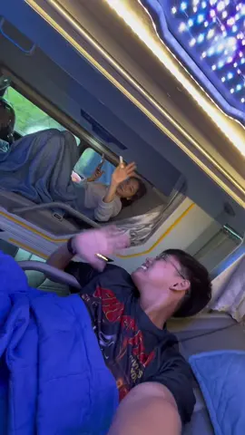 Sleeper bus from Hanoi to Sapa Vietnam @Niczab #fyp 