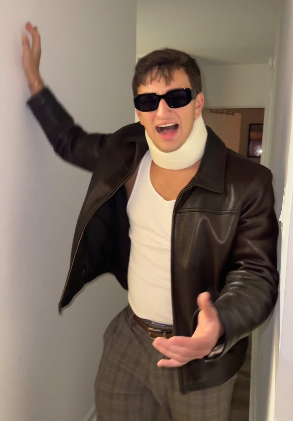 Believe it or not this video took zero convincing…  #sopranos #adriannalacerva #halloween #fyp 