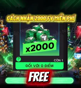 Cách nhận 2000FV miễn phí và mở ra siêu phẩm!!! Quá tuyệt cho một sự cố gắng!!  #FCMobileVN #NhaSangTaoFCM #KyNguyenSangTaoFCM 