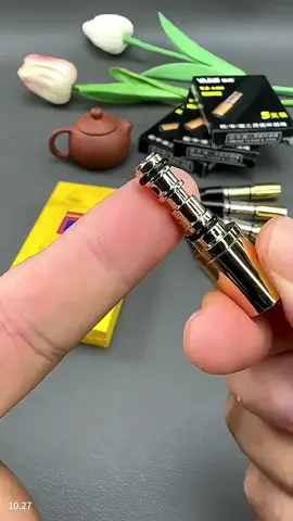 Đầu lọc thuốc 3 cấp – to, vừa, nhỏ đều dùng được Lọc kép, hút êm hơn và sạch hơn~ Có thể rửa tái sử dụng, tiết kiệm lắm!10.27 cy 3