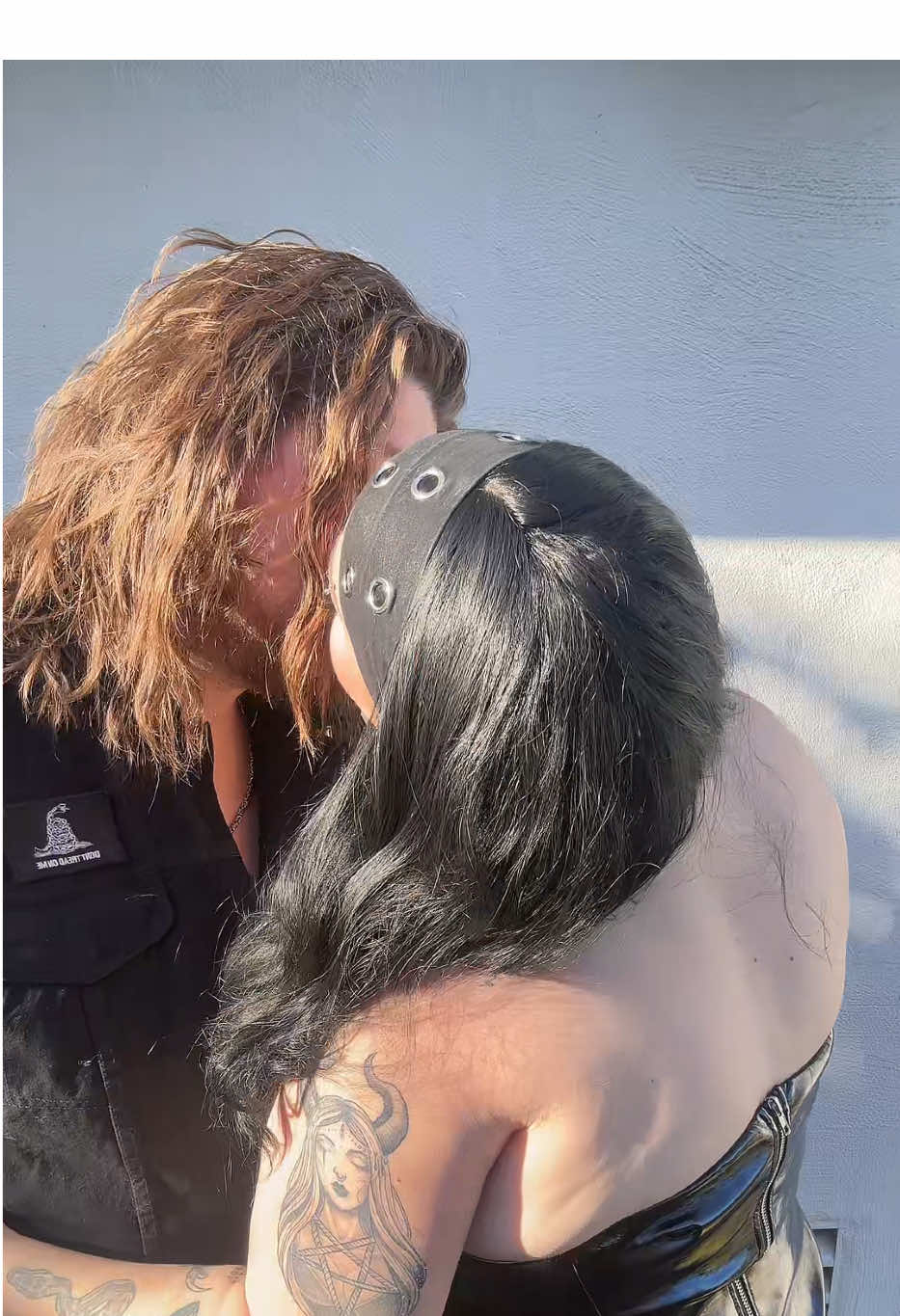 Best day of the year from mine to yours 🖤#halloweencouple #rocknroll #cutecouple #yungblud #halloweencostume 